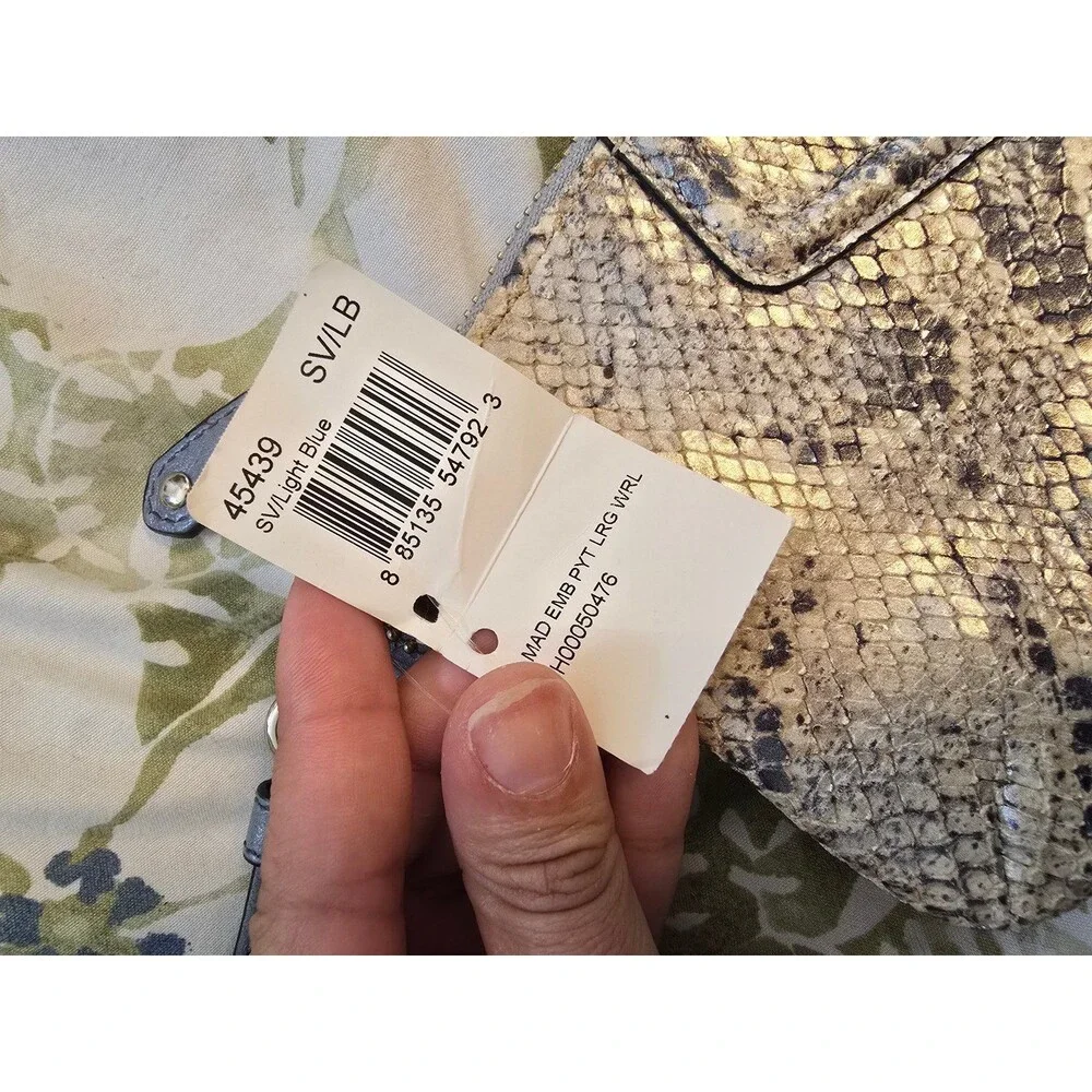 Vintage coach Blue python - Picture 2 of 3